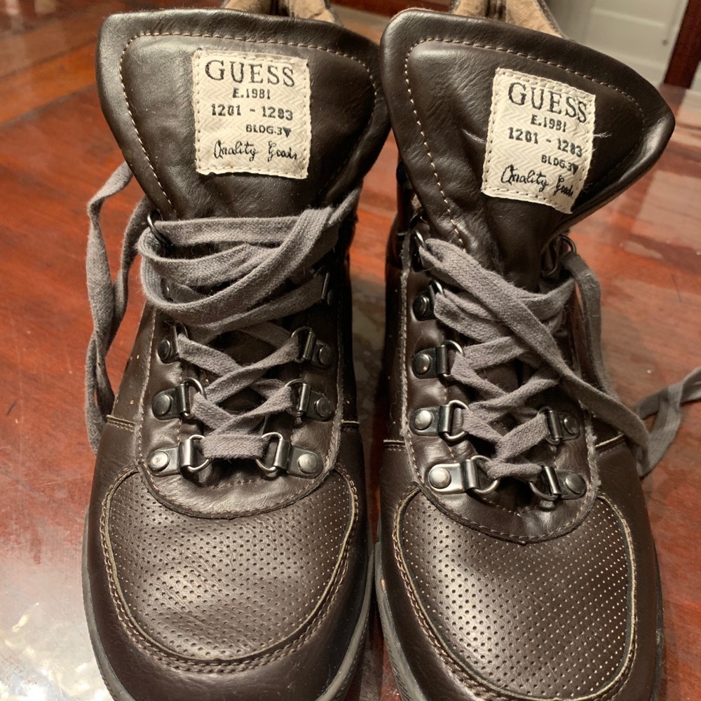 Guess high top boots /sneaker boots